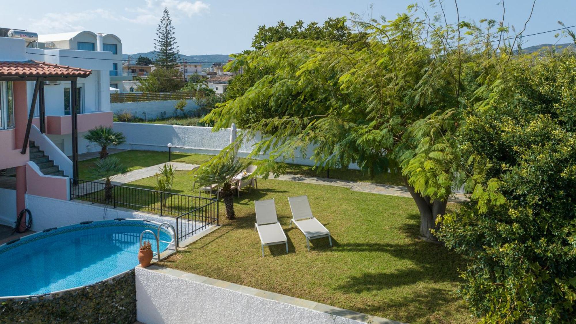 Villa Eleni 100M From The Sea Rapanianá Eksteriør billede